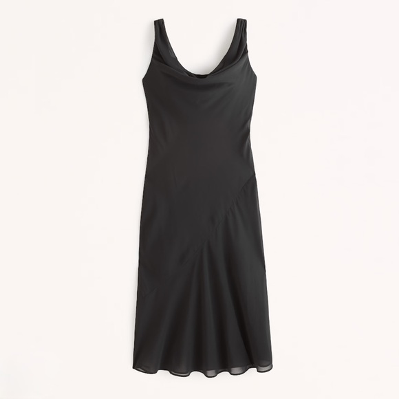 cowl neck midi dress - Picture 6 of 9